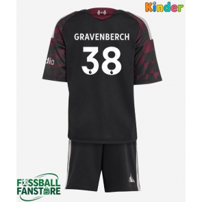Liverpool Ryan Gravenberch #38 Replik 3rd trikot Kinder 2026-27 Kurzarm (+ Kurze Hosen)